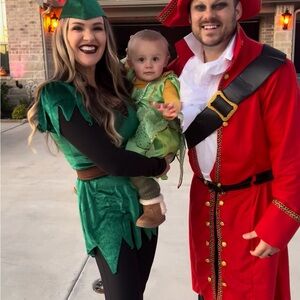 3 piece family halloween set costume!! Xl/med/2t